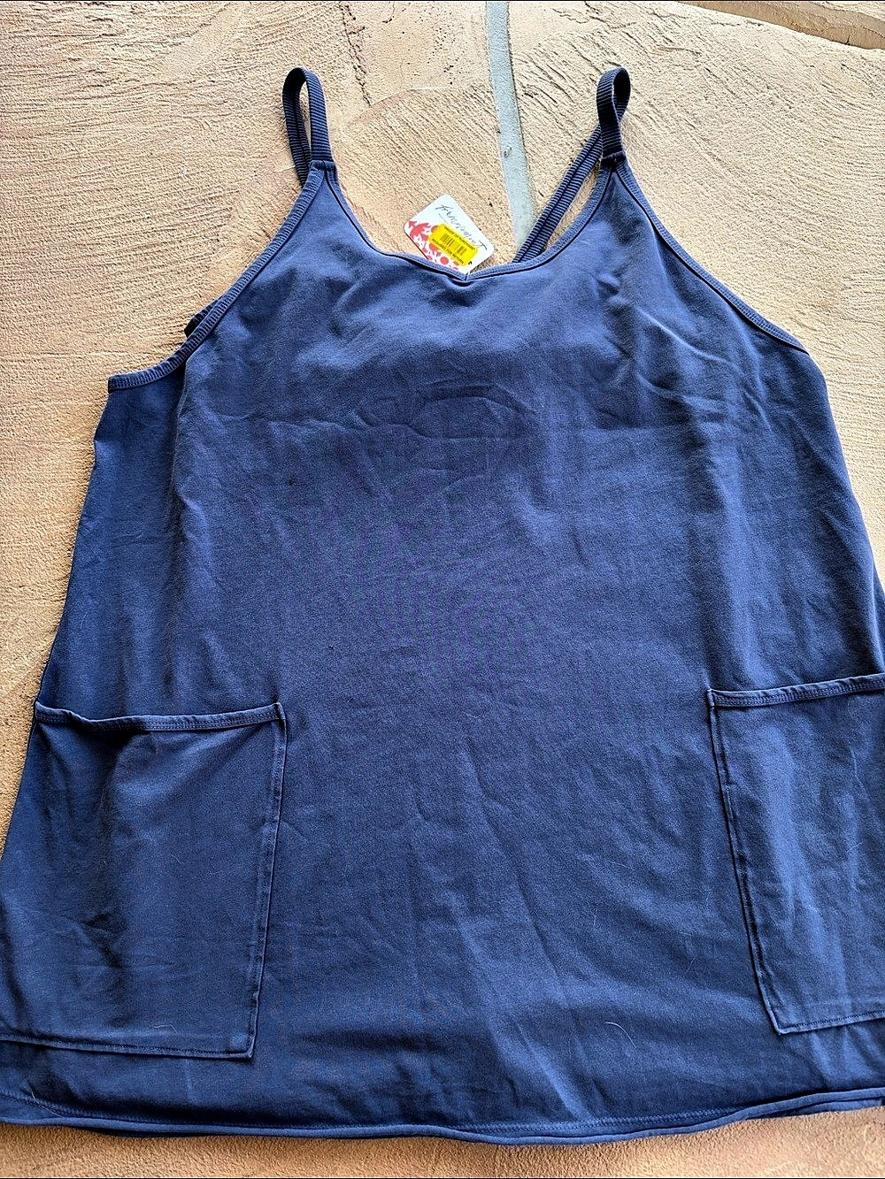 Free People FP Movement Hot Shot Mini Dress Blue Size Medium